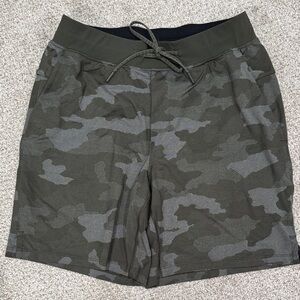 Lululemon Camo Active Shorts